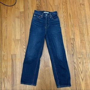 Levi’s ribcage jeans